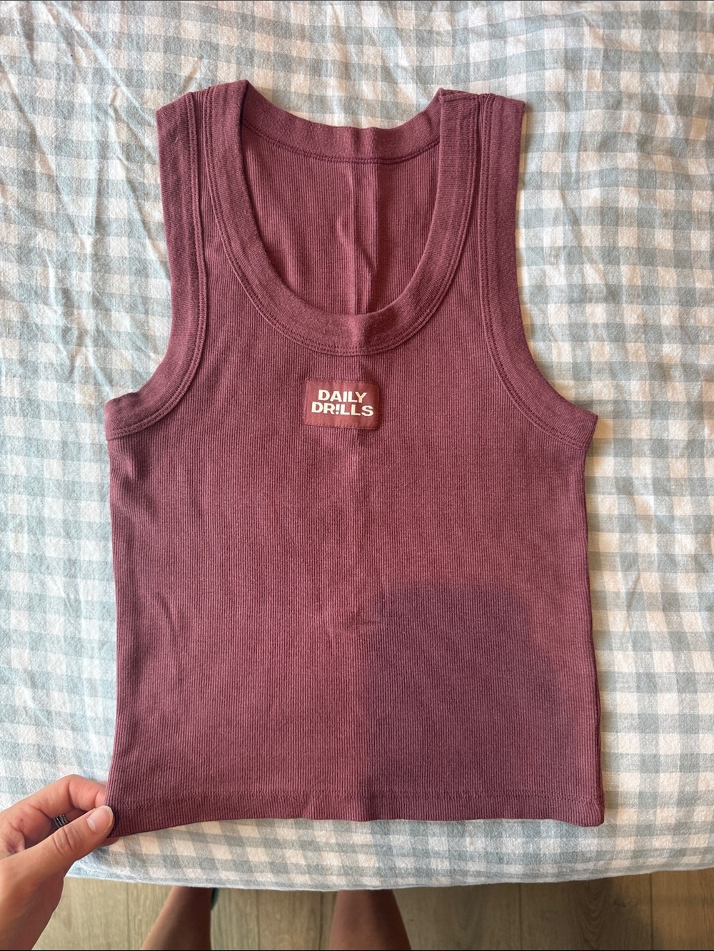 Daily Drills Ribbed Tank Top
